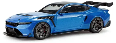 Model de colecție SOLIDO Modern: Automobile - Ford Mustang GTD, Indulgent Blue, 2025