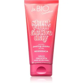 beBIO Start Your Active Day exfoliant pentru corp pentru regenerarea pielii