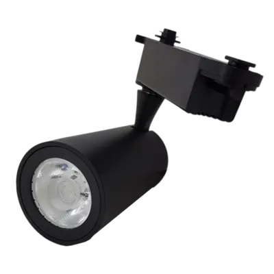 Spot Sina Negru 18W=180W, 6000K, lumina rece
