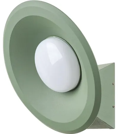 Aplica LED exterior Elbulgaria - Linea, 12W, IP44, 4000K, verde