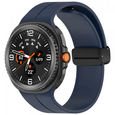 Curea Techsuit W011 pentru Samsung Galaxy Watch9 / Watch8 / Watch8 Classic Series, Bleumarin
