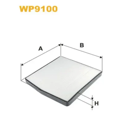 Filtru, aer habitaclu WIX FILTERS WP9100