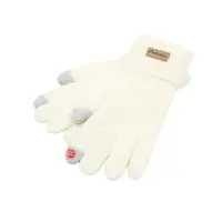 Mănuși damă, Antonio, cu funcție touch, culoare alb, one size