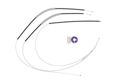 Set reparatie macara geam dreapta potrivit CITROEN C5 II, C5 III dupa 2004 - (cabluri, electric)