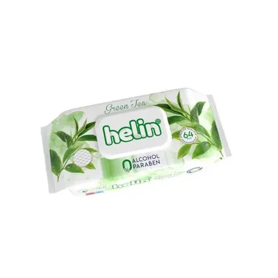 Hėlin Șervețele Umеde cu Parfum de Zambilă – 100 Bucăți (cu Capac) Engros