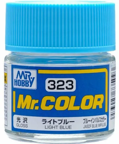 Vopsea acrilică Mr. Hobby - Mr. Color, C-323 Light Blue, 10 ml