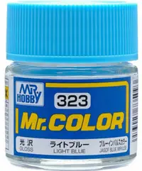 Vopsea acrilică Mr. Hobby - Mr. Color, C-323 Light Blue, 10 ml