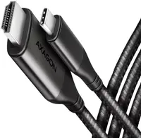 Cablu AXAGON - RVC-HI2MC, USB-C/HDMI 4K/60Hz, 1.8 m, negru