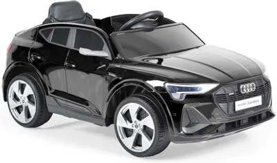 Mașinuță electrică jeep Moni - Audi Sportback, negru metalic