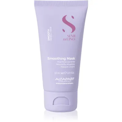 Alfaparf Milano Semi di Lino Smooth masca de netezire pentru par indisciplinat 50 ml