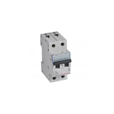 Siguranta automata MCB TX³ 6000 - 2P - 230/400 V~ - 63 A - C curba - prong-type supply busbars