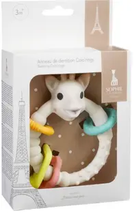 Jucărie rotundă pentru dentiție Sophie la Girafe - So Pure