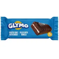 Prajitura cu crema de ciocolata si glazura Glymo, 40g Engros