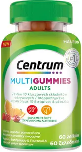 Centrum MultiGummies Energy &amp; Immune, 60 tablete de jeleu