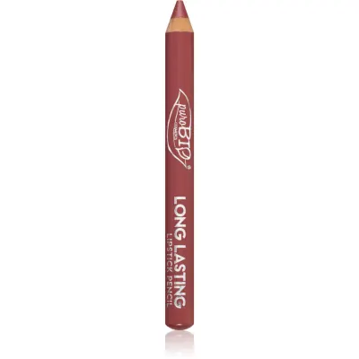 puroBIO Cosmetics Long Lasting Kingsize Creion de buze de lunga durata culoare 013L Raspberry 3 g