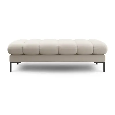 Bancă bej capitonată Bali – Cosmopolitan Design