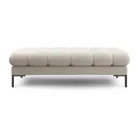 Bancă bej capitonată Bali – Cosmopolitan Design