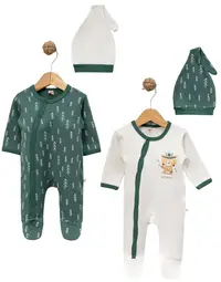 Set de salopete tip romper Minisse - 3-6 luni, Boho