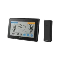 Stație Meteorologică Multifuncțională Hama TOUCH Negru