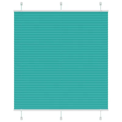 Gossi jaluza plisata verde petrol 115x100 cm latime tesatura 114,4 cm