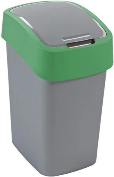 Coș de gunoi Curver - Flip, 25 l, verde