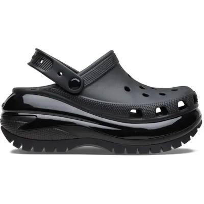 Flip-flops Crocs Model Classic Mega Crush Clog Culoare Negru