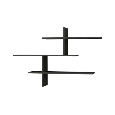 Raft suspendat LEO, antracit, 123x22x80,5 cm