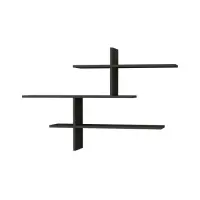 Raft suspendat LEO, antracit, 123x22x80,5 cm