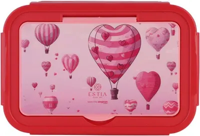Cutie pentru mâncare cu tacâmuri Estia Save The Aegean - Love Ascend, 900 ml
