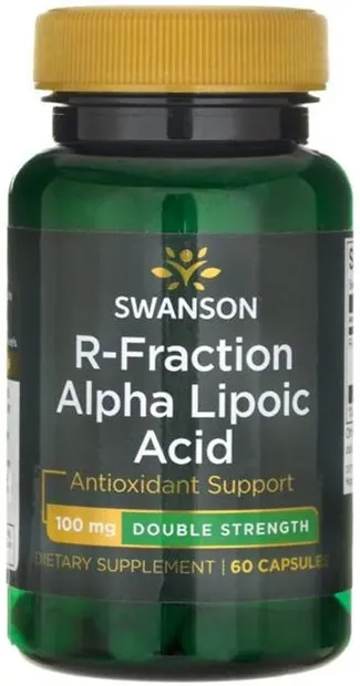 R-Fraction Alpha Lipoic Acid, 100 mg, 60 capsule, Swanson
