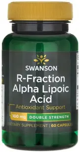 R-Fraction Alpha Lipoic Acid, 100 mg, 60 capsule, Swanson