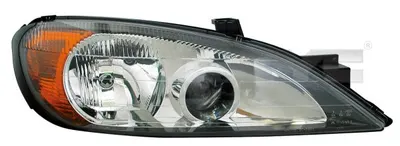 Far dreapta (H1 H7, reglaj electric, fundal negru insertii crom) NISSAN PRIMERA 1999-2002