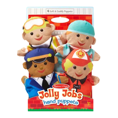 Set 4 papusi de mana Meserii Melissa&Doug 9086