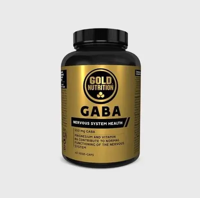 Supliment alimentar GABA, GoldNutrition, 60 capsule