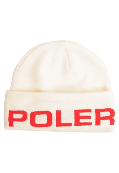 Caciula Beanie unisex - acril - ecru - marime universala
