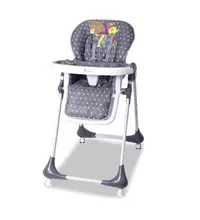 Scaun de masa Asalvo Chef, pliabil, compact, reglabil inaltime 6 pozitii, centura siguranta in 5 puncte, tavita reglabila si detasabila , 105 x 54 x 72