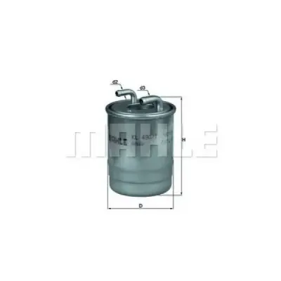 Filtru combustibil MAHLE ORIGINAL KL 490/1D