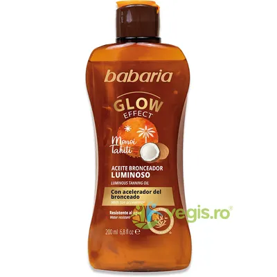 Ulei Tip Gel Accelerator pentru Bronzare cu Efect de Stralucire 200ml