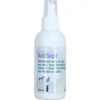 AntiSept spray antiseptic pentru câini și pisici: 0.05% clorhexidină, 100 ml