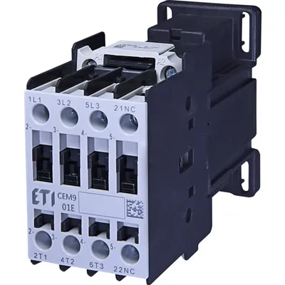 CEM Contactor pentru motor CEM9.01-24V-DC