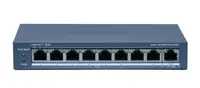Switch 8 porturi POE Hikvision DS-3E1309P-EI(B), Smart Managed, 8 × 10/100M PoE ports,1 × Gigabit RJ45 port, PoE power budget 11