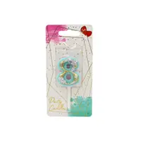 Lumânare aniversară pentru tort, Giftdesign, cifra 8, colecția Flower, 4.5 cm