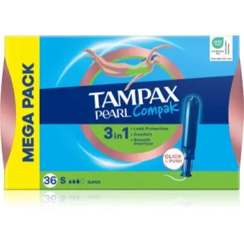 Tampax Pearl Compak Super tampoane cu aplicator