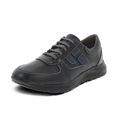 Pantofi Barbati Piele Naturala Moldoveanu Negru, A2 42