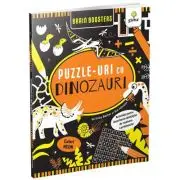 Puzzle-uri cu dinozauri. Brain Booster