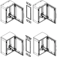 Kit cuplare orizontala pt carc. PLA H1250xD320 mm, cuplare IP55