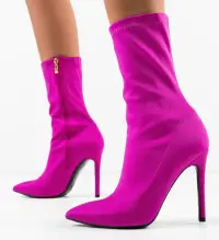 Botine Hugo Fuchsia