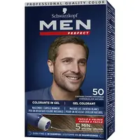 Gel colorare păr, Testanera, Men Perfect, fără amoniac, șaten deschis natural