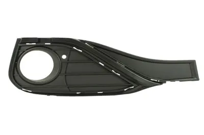 Grila bara Fata Dreapta inchis, SPORT, cu orificii proiector ceata, plastic, negru potrivit BMW 4 F32, F82, 4 F33, F83, 4 GRAN COUPE F36 07.13-05.21 07.13