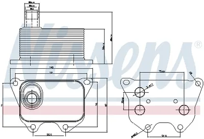 Termoflot Radiator Ulei (automatic Manual) Audi A3, A4, A4 Allroad, A5, A6, A8, Q3, Q5, Tt; Seat Alhambra, Altea, Altea Xl, Exeo, Exeo St, Leon, Toledo Iii; Skoda Octavia Ii, Superb Ii, Yeti 1.8-2.0h